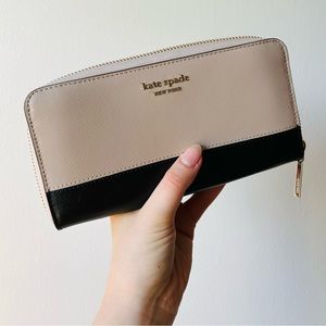 Kate Spade Zip-Around Wallet (New Without Tags)